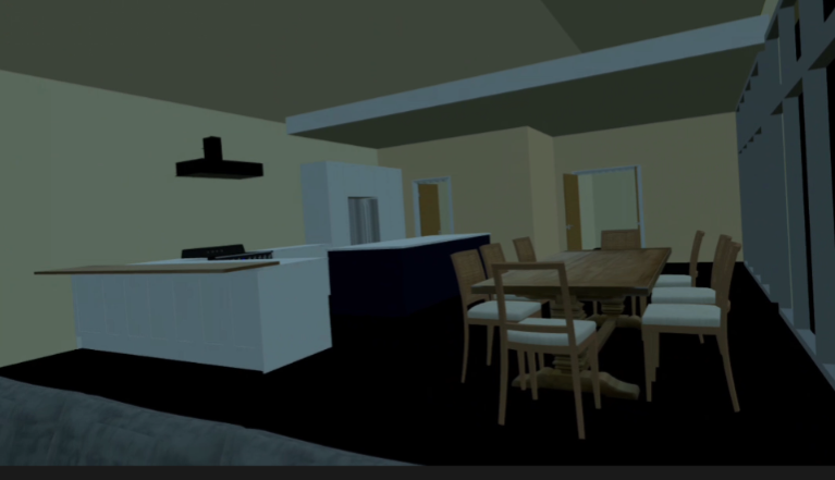 AR visualization example